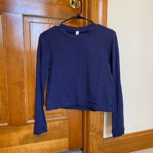 Lululemon Cropped Long Sleeve